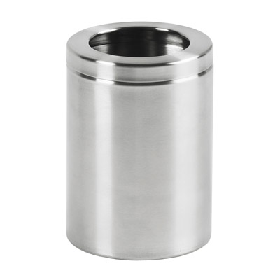 Tisch Abfallbehälter - Inox matt - 2 Liter